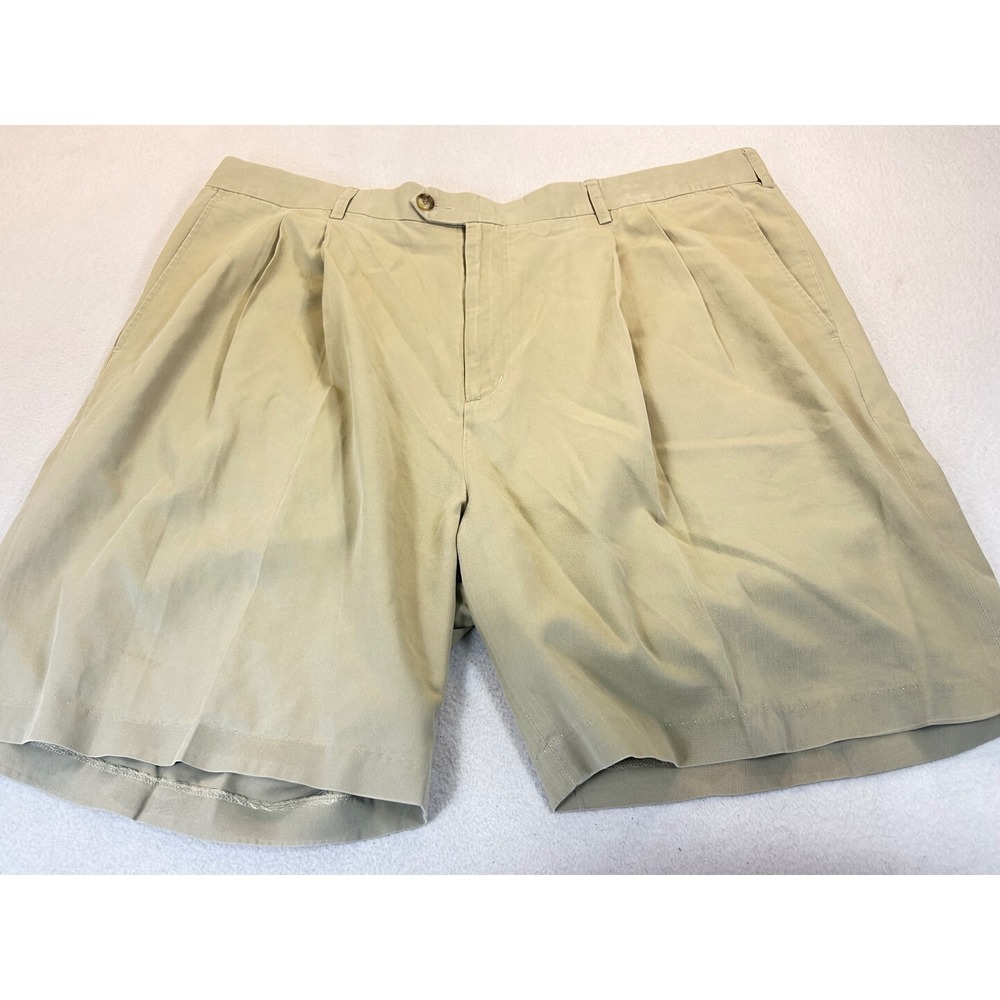 Bobby Jones Players Shorts Mens 40 Tan Khaki Old Money